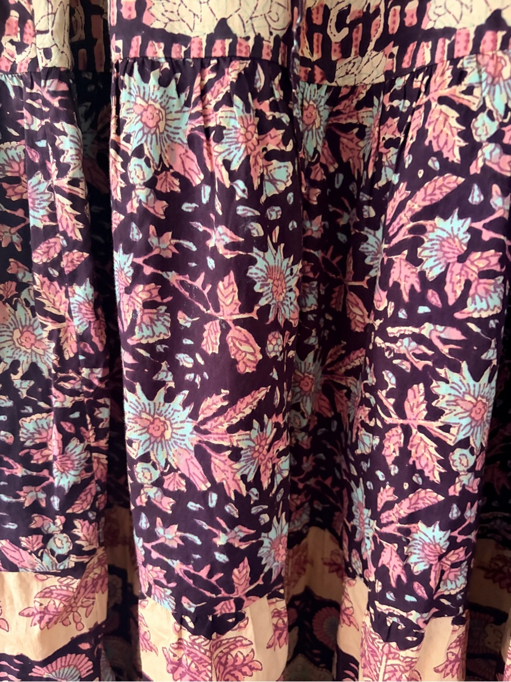 Faherty Idina Block Print Dress - M - Picture 6 of 6